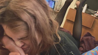 Bite de gorge, collant déchiré et talons déchirés nice to meet